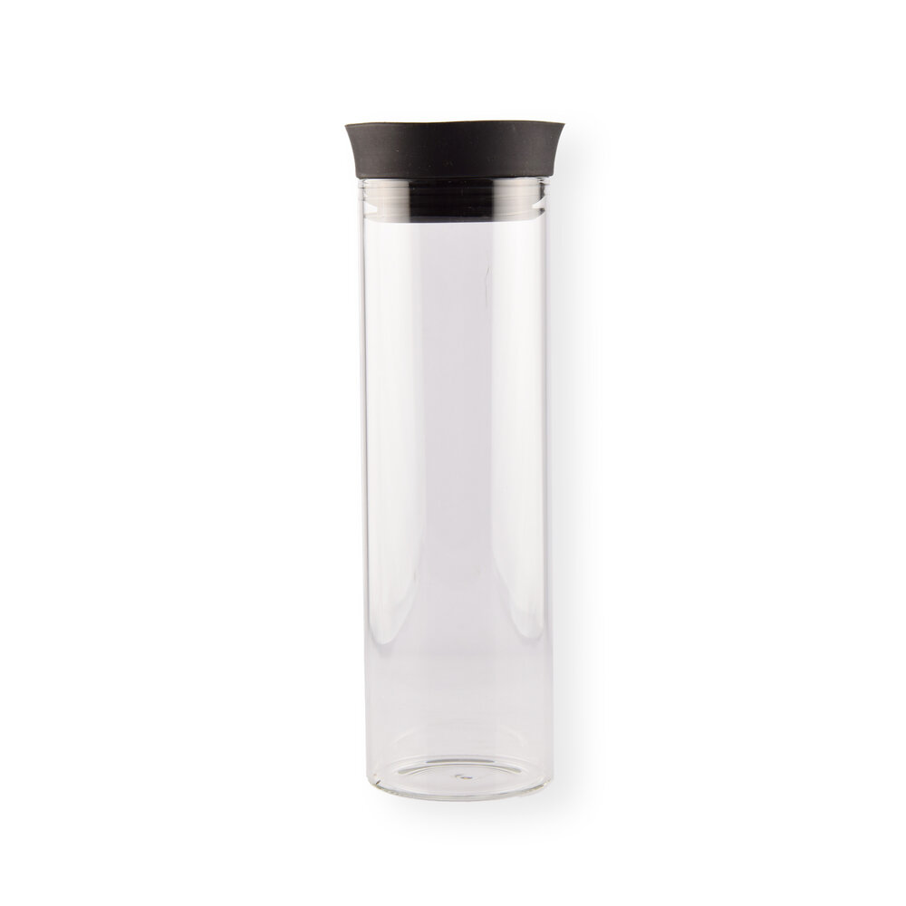 Discountershop 1x Stylish Transparent Borosilicat Glass Jug | Pour jug, Carafe, Pour jug - Contents 1 Liter Length 27 cm – diameter 8cm Discountershop 1x Stylish Transparent Borosilicat Glass Jug | Pour jug, Carafe, Pour jug - Contents 1 Liter Length 27 cm – diameter 8cm