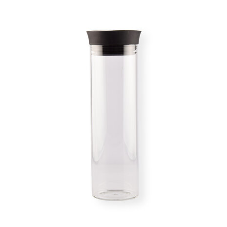 Discountershop 1x Stylish Transparent Borosilicat Glass Jug | Pour jug, Carafe, Pour jug - Contents 1 Liter Length 27 cm – diameter 8cm Discountershop 1x Stylish Transparent Borosilicat Glass Jug | Pour jug, Carafe, Pour jug - Contents 1 Liter Length 27 cm – diameter 8cm
