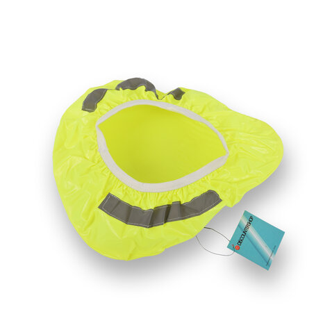 Merkloos Durable Bicycle Saddle Covers - Polyester Saddle Covers with Reflective Stripes – 25cm x 22cm x 8cm