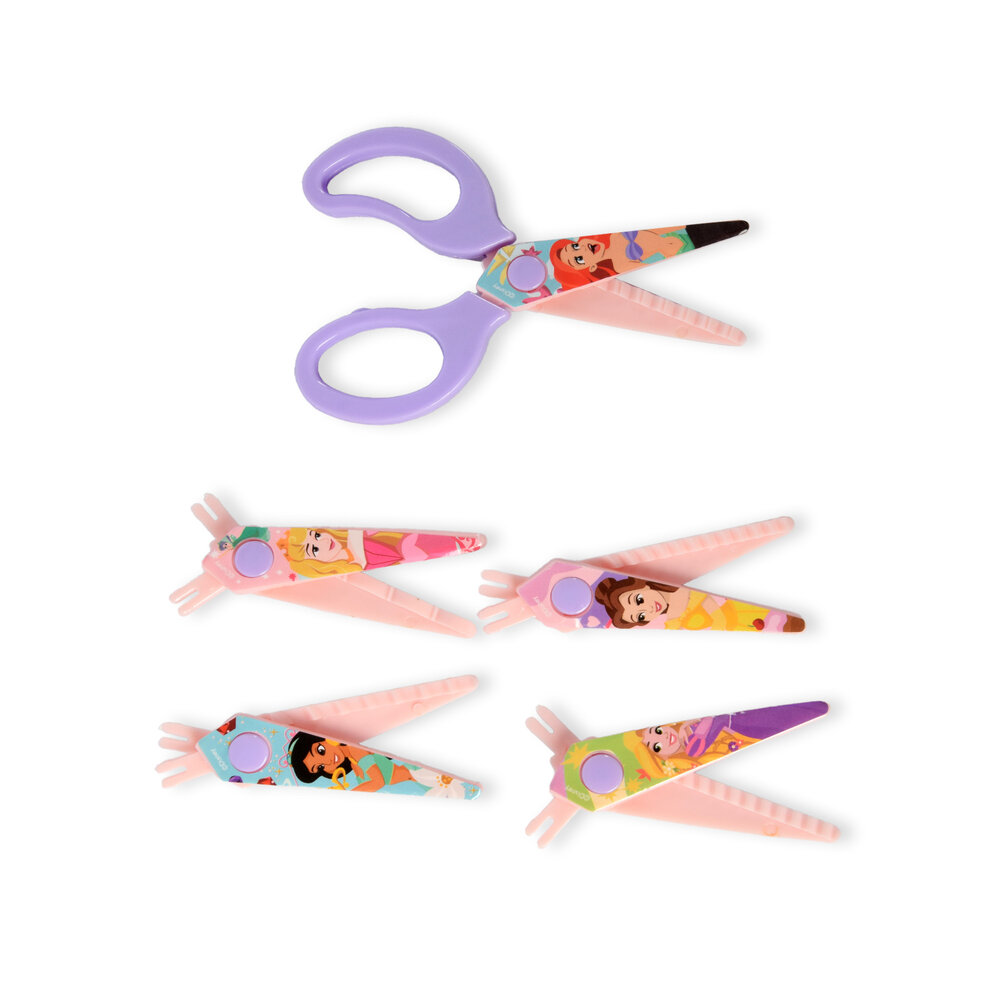Disney Enchanting Purple Scissors Set for Children - Disney Princess - Plastic - 13cm x 6.5cm x 1cm Disney Enchanting Purple Scissors Set for Children - Disney Princess - Plastic - 13cm x 6.5cm x 1cm