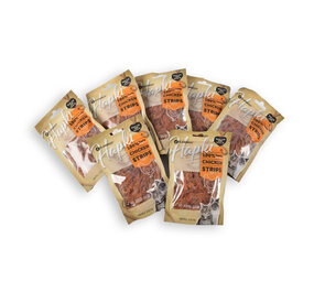 Discountershop 7x Smakelijke Kip Traktatie - Hoogwaardige Traktaties voor Katten - 85g Zak - Met 80% Kip - Zonder Suiker Discountershop 7x Smakelijke Kip Traktatie - Hoogwaardige Traktaties voor Katten - 85g Zak - Met 80% Kip - Zonder Suiker