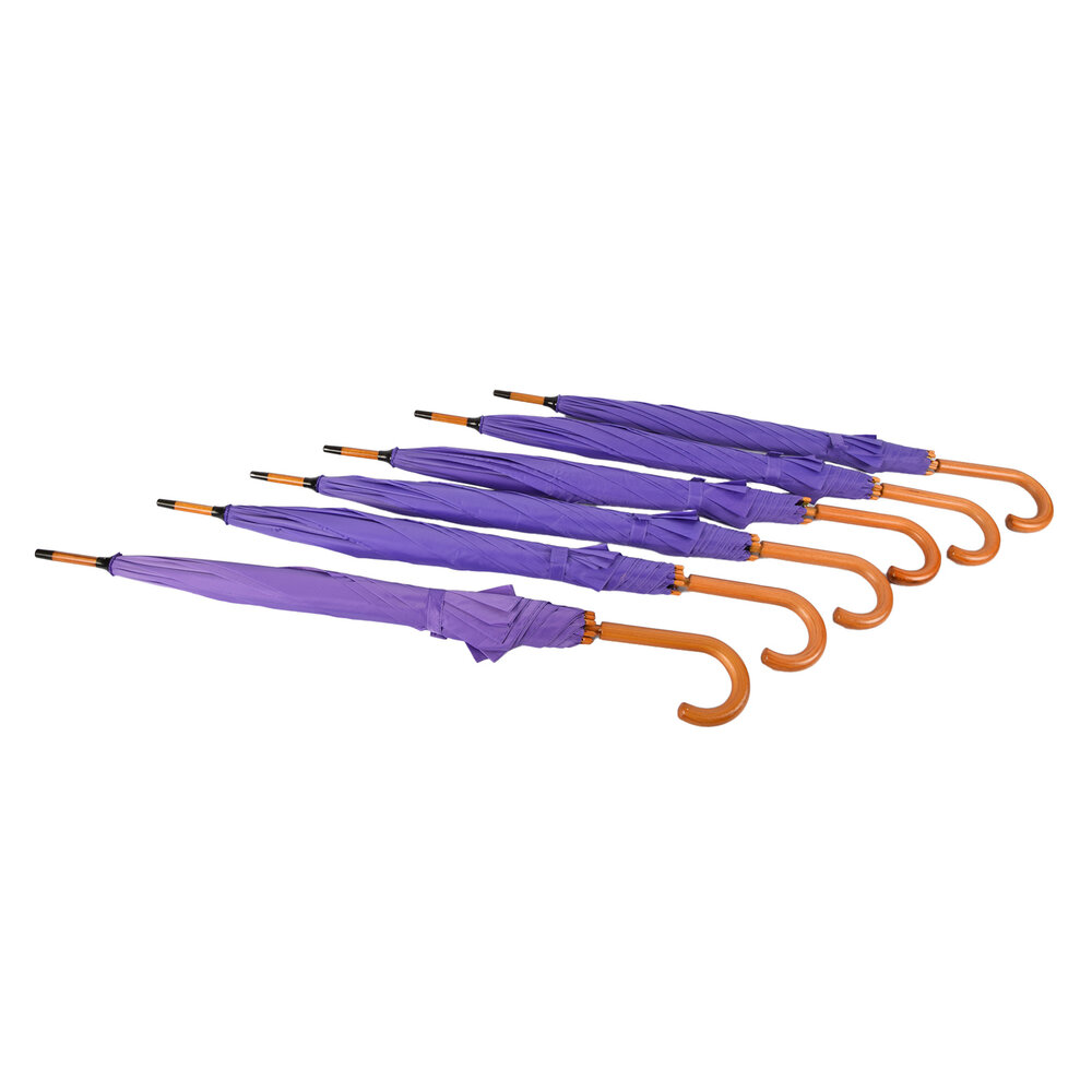 Discountershop Sustainability and Quality: 6x Automatic Umbrellas made of Polyester and Aluminum (89x98cm) Discountershop Sustainability and Quality: 6x Automatic Umbrellas made of Polyester and Aluminum (89x98cm)