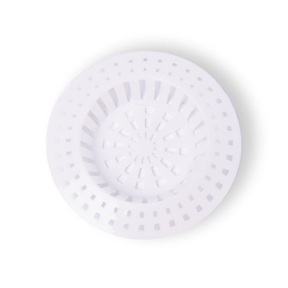 Discountershop High-quality Sink Filter - Efficient Plastic Drain Strainer - White, 7.5cm Diameter Discountershop High-quality Sink Filter - Efficient Plastic Drain Strainer - White, 7.5cm Diameter