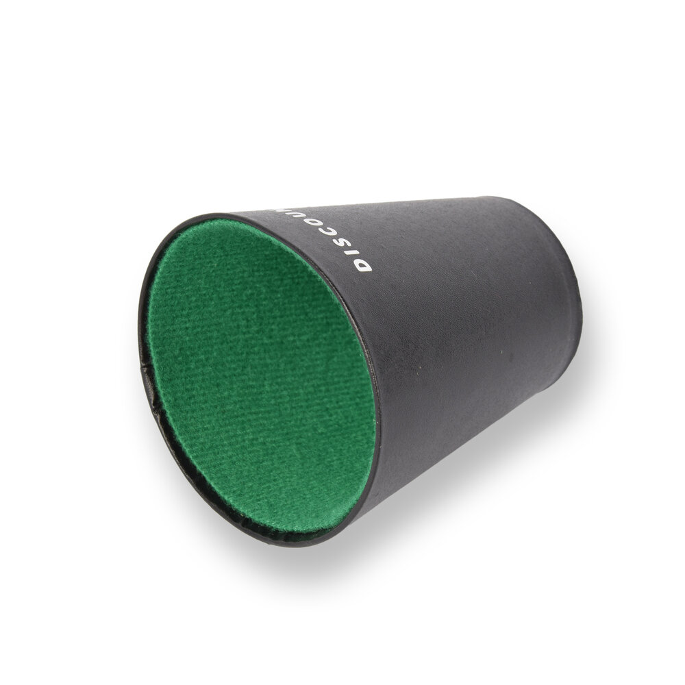 Discountershop Dice Set - 5 plastic game stones with dice cup - Gambling Stones - with a single-point notebook Discountershop Dice Set - 5 plastic game stones with dice cup - Gambling Stones - with a single-point notebook