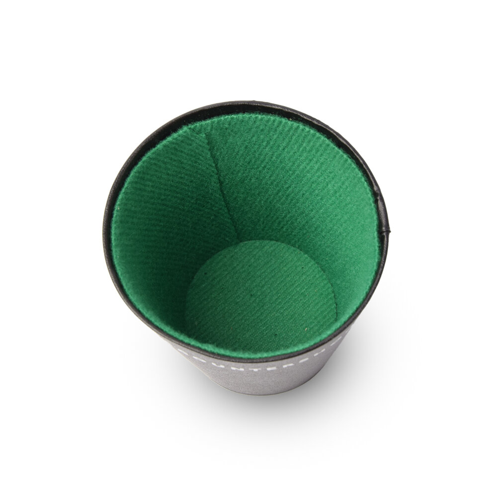 Discountershop Dice Set - 5 plastic game stones with dice cup - Gambling Stones - with a single-point notebook Discountershop Dice Set - 5 plastic game stones with dice cup - Gambling Stones - with a single-point notebook