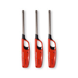 Discountershop Powerful electric lighter - Gas lighter - BBQ starter electric | Refillable lighter | 3 pieces | Plastic | Red | 268mm Discountershop Powerful electric lighter - Gas lighter - BBQ starter electric | Refillable lighter | 3 pieces | Plastic | Red | 268mm
