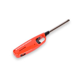 Discountershop Krachtige elektrische aansteker - Gasaansteker - BBQ starter elektrisch | Navulbare aansteker | 1 stuks | Plastic | Rood | 268mm Discountershop Krachtige elektrische aansteker - Gasaansteker - BBQ starter elektrisch | Navulbare aansteker | 1 stuks | Plastic | Rood | 268mm
