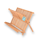 Discountershop Stijlvol Afdruiprekje voor een Georganiseerde Keuken | Opklapbaar - Licht Bruin - Bamboo | 42cm x 26cm x 31cm Discountershop Stijlvol Afdruiprekje voor een Georganiseerde Keuken | Opklapbaar - Licht Bruin - Bamboo | 42cm x 26cm x 31cm