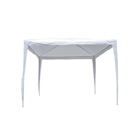 Discountershop Stijlvolle Opblaasbare Feesttent voor Tuinfeesten - Wit Stalen Frame, 3x3m, 2.45m Hoog - Lichtgewicht en Duurzaam Discountershop Stijlvolle Opblaasbare Feesttent voor Tuinfeesten - Wit Stalen Frame, 3x3m, 2.45m Hoog - Lichtgewicht en Duurzaam