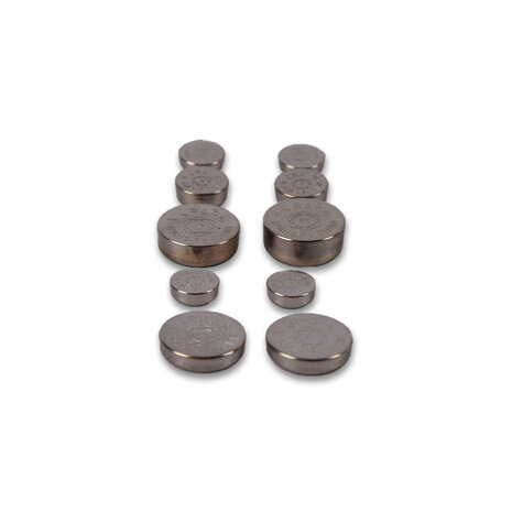 Merkloos 80 stuks Knoopcellen en Batterijen - Alkaline en Lithium, Zilver, 1.5V, met AG1, AG3, AG12, AG13, AG4 en AG10. Merkloos 80 stuks Knoopcellen en Batterijen - Alkaline en Lithium, Zilver, 1.5V, met AG1, AG3, AG12, AG13, AG4 en AG10.