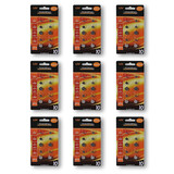 Merkloos 90 stuks Hoogwaardige Knoopcellen en Batterijen - Alkaline en Lithium, Zilver, 1.5V Voltage, inclusief AG1, AG3, AG12, AG13, AG4 en AG10.