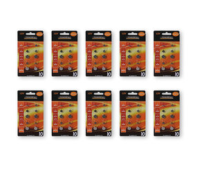 Merkloos Koop Hoogwaardige 100 stuks Knoopcellen en Batterijen - Alkaline en Lithium met Zilveren Kleur en 1.5V Voltage - inclusief AG1, AG3, AG12, AG13, AG4 en AG10 Merkloos Koop Hoogwaardige 100 stuks Knoopcellen en Batterijen - Alkaline en Lithium met Zilveren Kleur en 1.5V Voltage - inclusief AG1, AG3, AG12, AG13, AG4 en AG10