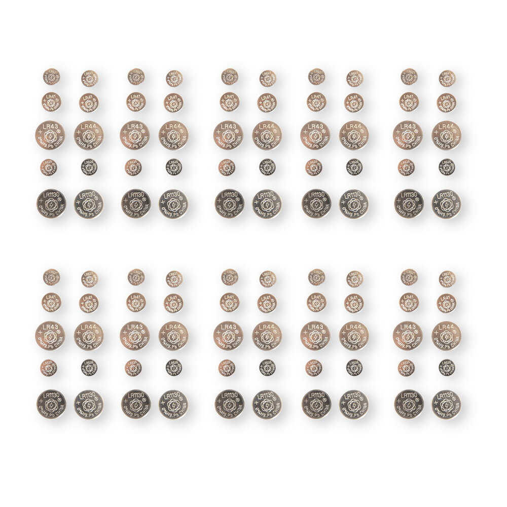 Merkloos Koop Hoogwaardige 100 stuks Knoopcellen en Batterijen - Alkaline en Lithium met Zilveren Kleur en 1.5V Voltage - inclusief AG1, AG3, AG12, AG13, AG4 en AG10 Merkloos Koop Hoogwaardige 100 stuks Knoopcellen en Batterijen - Alkaline en Lithium met Zilveren Kleur en 1.5V Voltage - inclusief AG1, AG3, AG12, AG13, AG4 en AG10