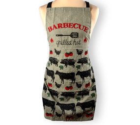 Discountershop 1x Stylish Green Aprons - Kitchen Apron for Chefs: Lightweight 100% Cotton Baker's Apron - 115cm x 61cm Discountershop 1x Stylish Green Aprons - Kitchen Apron for Chefs: Lightweight 100% Cotton Baker's Apron - 115cm x 61cm