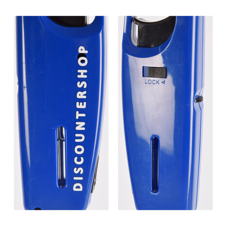 Discountershop Compact BBQ Starter – 61g – Blue - Refillable Lighter for Quick and Easy BBQ Lighting - 4cm x 2cm x 28cm Discountershop Compact BBQ Starter – 61g – Blue - Refillable Lighter for Quick and Easy BBQ Lighting - 4cm x 2cm x 28cm