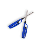 Discountershop 2x Compacte BBQ Starter – Blauw - Navulbare Aansteker voor Snel en Gemakkelijk BBQ Aansteken – 4cm x 2cm x 28cm Discountershop 2x Compacte BBQ Starter – Blauw - Navulbare Aansteker voor Snel en Gemakkelijk BBQ Aansteken – 4cm x 2cm x 28cm