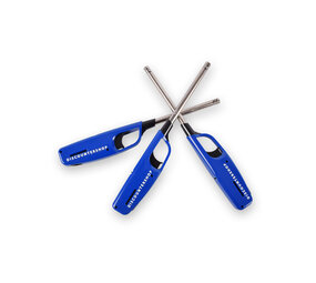 Discountershop 3x Compacte BBQ Starter – Blauw - Navulbare Aansteker voor Snel en Gemakkelijk BBQ Aansteken – 4cm x 2cm x 28cm Discountershop 3x Compacte BBQ Starter – Blauw - Navulbare Aansteker voor Snel en Gemakkelijk BBQ Aansteken – 4cm x 2cm x 28cm