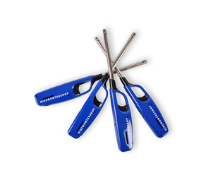 Discountershop 4x Compacte BBQ Starter – Blauw - Navulbare Aansteker voor Snel en Gemakkelijk BBQ Aansteken – 4cm x 2cm x 28cm Discountershop 4x Compacte BBQ Starter – Blauw - Navulbare Aansteker voor Snel en Gemakkelijk BBQ Aansteken – 4cm x 2cm x 28cm