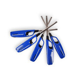 Discountershop 5x Compacte BBQ Starter – Blauw - Navulbare Aansteker voor Snel en Gemakkelijk BBQ Aansteken – 4cm x 2cm x 28cm Discountershop 5x Compacte BBQ Starter – Blauw - Navulbare Aansteker voor Snel en Gemakkelijk BBQ Aansteken – 4cm x 2cm x 28cm