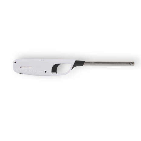 Discountershop Refillable Lighter White 28cm – BBQ Starter for Barbecue – Refillable BBQ Lighters Discountershop Refillable Lighter White 28cm – BBQ Starter for Barbecue – Refillable BBQ Lighters