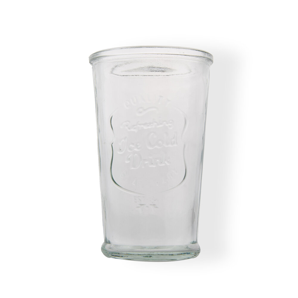 Discountershop Stijlvolle Glazen Karaf en Drinkglas Set: 1 Liter  Karaf en 4 Glazen van 250ML Discountershop Stijlvolle Glazen Karaf en Drinkglas Set: 1 Liter  Karaf en 4 Glazen van 250ML