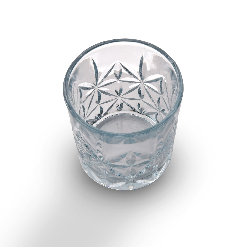 Discountershop Luxury Transparent Drinking Glasses Set - 4 Water Glasses - 230ml - Dishwasher Safe Discountershop Luxury Transparent Drinking Glasses Set - 4 Water Glasses - 230ml - Dishwasher Safe