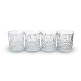 Discountershop Luxe Transparante Drinkglazen Set - 4 Waterglazen - 230ml – Vaatwasmachinebestendig