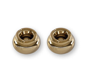 Discountershop Two Ashtrays For a Complete Smoking Experience: Gold-colored Dolomite, Ø 11cm, 6cm High - Perfect For Cigarette Ash Discountershop Two Ashtrays For a Complete Smoking Experience: Gold-colored Dolomite, Ø 11cm, 6cm High - Perfect For Cigarette Ash