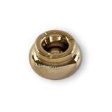 Discountershop Gold Dolomite Ashtray - Cigarette Ashtray - 11cm Diameter x 6cm Height - Luxury Smoking Accessory Discountershop Gold Dolomite Ashtray - Cigarette Ashtray - 11cm Diameter x 6cm Height - Luxury Smoking Accessory
