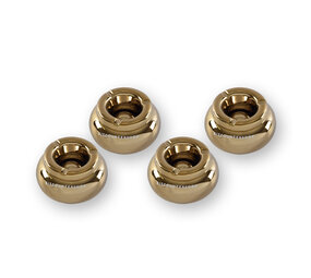 Discountershop 4x Gouden Dolomiet Asbakken - Geschikt Als Sigarettenasbak - Diameter Van 11cm En Hoogte Van 6cm - Perfect Cadeau Voor Rokers Discountershop 4x Gouden Dolomiet Asbakken - Geschikt Als Sigarettenasbak - Diameter Van 11cm En Hoogte Van 6cm - Perfect Cadeau Voor Rokers