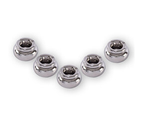 Discountershop 5x Silver Dolomite Ashtrays - Suitable As Cigarette Ashtray - Diameter Of 11cm And Height Of 6cm - Luxury Smoking Accessory. Discountershop 5x Silver Dolomite Ashtrays - Suitable As Cigarette Ashtray - Diameter Of 11cm And Height Of 6cm - Luxury Smoking Accessory.