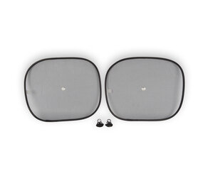 Merkloos Sun protection / Sunshade Auto | UV Protection | 2 Pieces Car Sunshade For Car Window / Side Window - Black Merkloos Sun protection / Sunshade Auto | UV Protection | 2 Pieces Car Sunshade For Car Window / Side Window - Black
