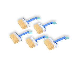 Discountershop 5x | Blokkwast | Plastic | Muurverfkwast | Kwast | Blauw | 23cm x 14cm x 4cm | Geschikt voor Watergedragen en Oliegedragen Verven Discountershop 5x | Blokkwast | Plastic | Muurverfkwast | Kwast | Blauw | 23cm x 14cm x 4cm | Geschikt voor Watergedragen en Oliegedragen Verven