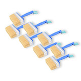 Discountershop 8x | Blokkwast | Plastic | Muurverfkwast | Kwast | Blauw | 23cm x 14cm x 4cm | Geschikt voor Watergedragen en Oliegedragen Verven Discountershop 8x | Blokkwast | Plastic | Muurverfkwast | Kwast | Blauw | 23cm x 14cm x 4cm | Geschikt voor Watergedragen en Oliegedragen Verven