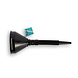 Discountershop Black Funnel Set 2-in-1 Flexible for Jobs - Plastic, Removable Filter, Suitable for Oil and Fuels