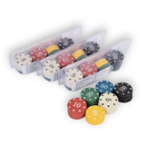 Discountershop 4x 48-delige Pokerchips - Pokerset | Pokeren, Casino | Plastic | Rood, Blauw, Zwart, Wit, Geel, Groen | 20.5cm x 6.5cm x 5cm | Aanbevolen vanaf 10 jaar Discountershop 4x 48-delige Pokerchips - Pokerset | Pokeren, Casino | Plastic | Rood, Blauw, Zwart, Wit, Geel, Groen | 20.5cm x 6.5cm x 5cm | Aanbevolen vanaf 10 jaar