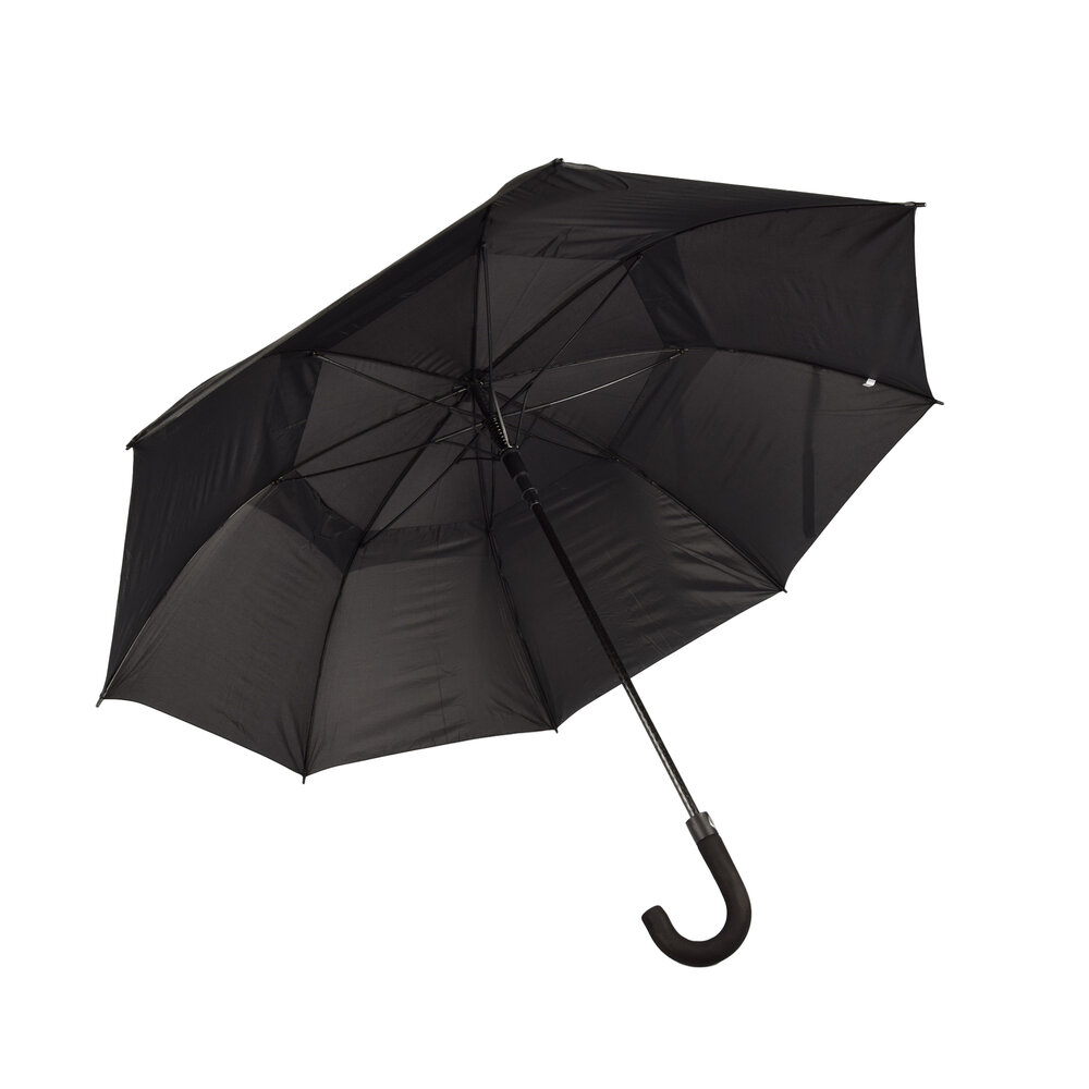 Discountershop Single Storm Umbrella: Large, Sturdy, Automatic - 130 cm Diameter - Polyester