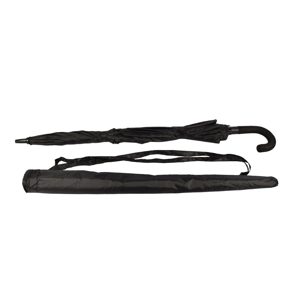 Discountershop Single Storm Umbrella: Large, Sturdy, Automatic - 130 cm Diameter - Polyester