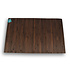 Stijlvolle Donker Bruine Vloermat - | 80cm x 50cm x 0.5cm | Bamboo Materiaal Stijlvolle Donker Bruine Vloermat - | 80cm x 50cm x 0.5cm | Bamboo Materiaal