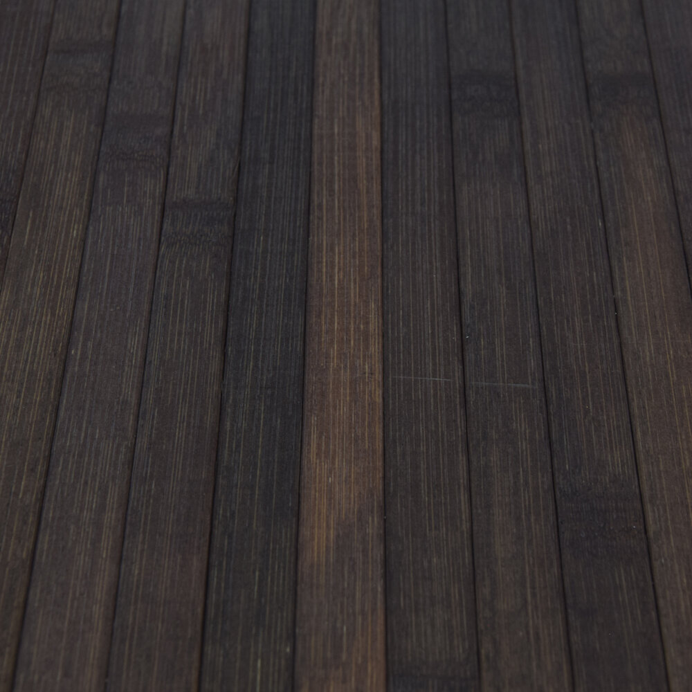 Discountershop Stijlvolle Donker Bruine Vloermat - | 80cm x 50cm x 0.5cm | Bamboo Materiaal Discountershop Stijlvolle Donker Bruine Vloermat - | 80cm x 50cm x 0.5cm | Bamboo Materiaal