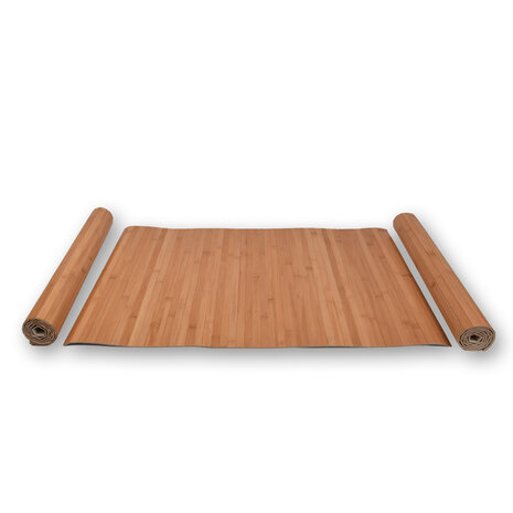 Discountershop 3-Pack Stylish Light Brown Floor Mats - Doormat - 80cm x 50cm x 0.5cm - Bamboo Material Discountershop 3-Pack Stylish Light Brown Floor Mats - Doormat - 80cm x 50cm x 0.5cm - Bamboo Material