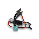Discountershop Powerful Foot Pump - Black, Silver & Red Air Pump for Tires - 100Bar - Discountershop Discountershop Powerful Foot Pump - Black, Silver & Red Air Pump for Tires - 100Bar - Discountershop