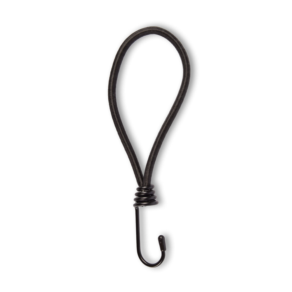 Discountershop 30 Stuks | Mini Snelbinder | Spanelastiek Met Haak | Solide En Stevig | Zwart | Spinbinder | Sjorbanden | 20Lm Length