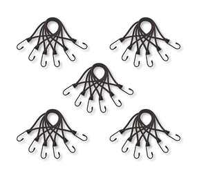 Discountershop 30 Stuks | Mini Snelbinder | Spanelastiek Met Haak | Solide En Stevig | Zwart | Spinbinder | Sjorbanden | 20Lm Length Discountershop 30 Stuks | Mini Snelbinder | Spanelastiek Met Haak | Solide En Stevig | Zwart | Spinbinder | Sjorbanden | 20Lm Length