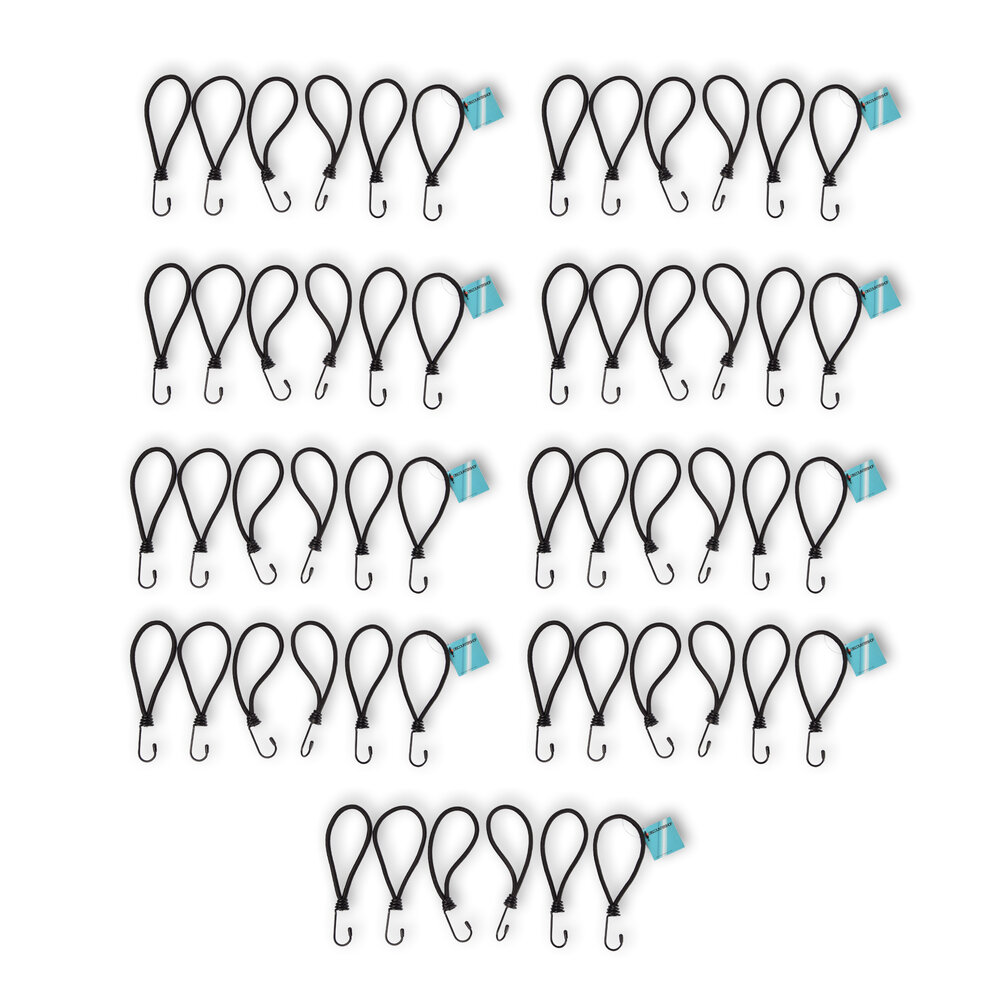 Discountershop 9 Sets | Mini Snelbinder | Spanelastiek Met Haak | Solide En Stevig | Zwart | Spinbinder | Sjorbanden | 20cm Length Discountershop 9 Sets | Mini Snelbinder | Spanelastiek Met Haak | Solide En Stevig | Zwart | Spinbinder | Sjorbanden | 20cm Length