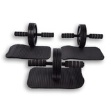 Discountershop Effective Training Wheel Abdominal Machine - Abdominal Trainer and Ab Trainer - Colorful and Lightweight - 25cm x 2.5cm - Set of 3 Discountershop Effective Training Wheel Abdominal Machine - Abdominal Trainer and Ab Trainer - Colorful and Lightweight - 25cm x 2.5cm - Set of 3