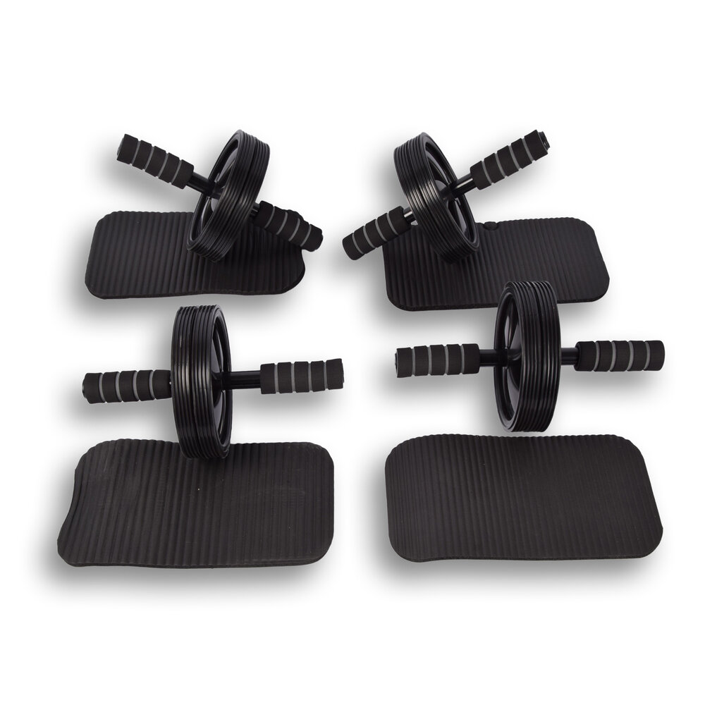 Discountershop Effectief Trainingswiel Buikspier Apparaat - Buikspiertrainer en Ab Trainer - Kleurrijk en Lichtgewicht - 25cm x 2.5cm - Set van 4 Discountershop Effectief Trainingswiel Buikspier Apparaat - Buikspiertrainer en Ab Trainer - Kleurrijk en Lichtgewicht - 25cm x 2.5cm - Set van 4