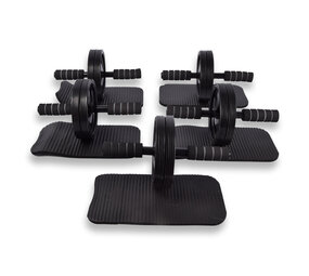 Discountershop Effective Training Wheel Abdominal Machine - Abdominal Trainer and Ab Trainer - Colorful and Lightweight - 25cm x 2.5cm - Set of 5 Discountershop Effective Training Wheel Abdominal Machine - Abdominal Trainer and Ab Trainer - Colorful and Lightweight - 25cm x 2.5cm - Set of 5