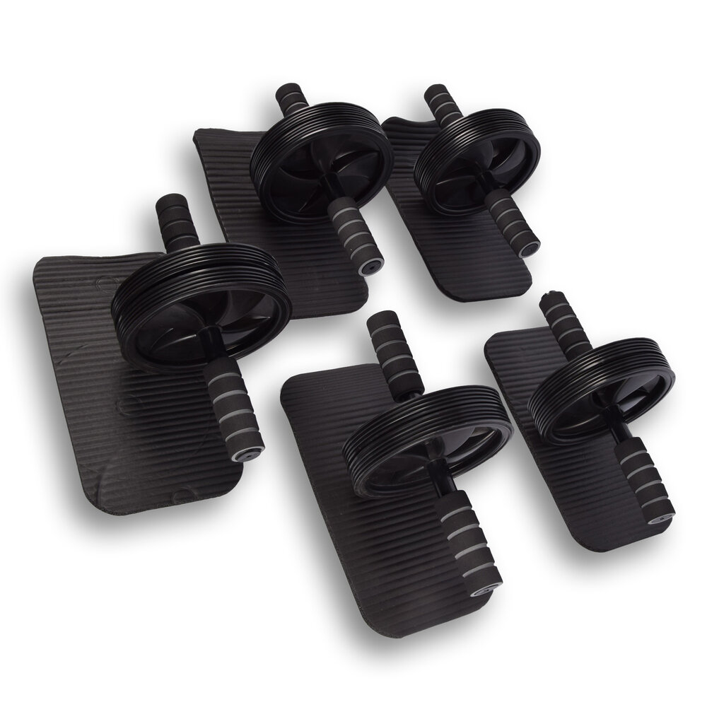Discountershop Effectief Trainingswiel Buikspier Apparaat - Buikspiertrainer en Ab Trainer - Kleurrijk en Lichtgewicht - 25cm x 2.5cm - Set van 5 Discountershop Effectief Trainingswiel Buikspier Apparaat - Buikspiertrainer en Ab Trainer - Kleurrijk en Lichtgewicht - 25cm x 2.5cm - Set van 5