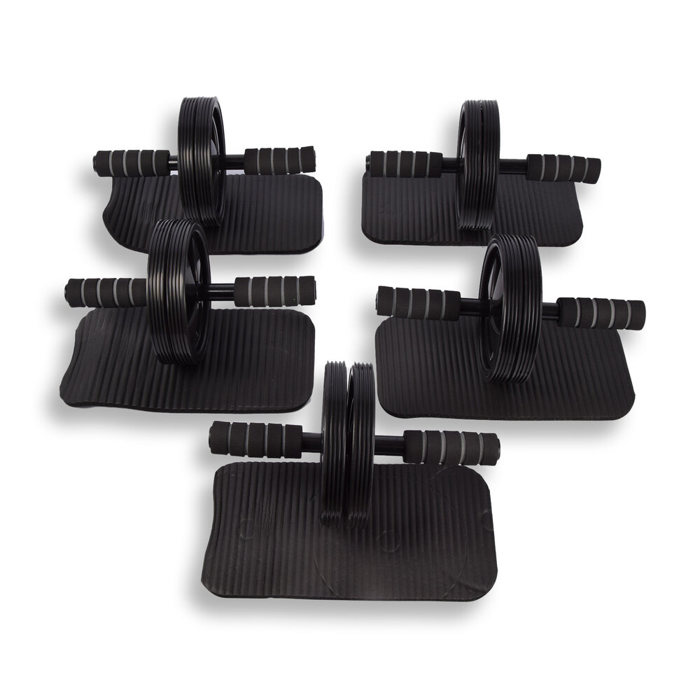 Discountershop Effectief Trainingswiel Buikspier Apparaat - Buikspiertrainer en Ab Trainer - Kleurrijk en Lichtgewicht - 25cm x 2.5cm - Set van 5 Discountershop Effectief Trainingswiel Buikspier Apparaat - Buikspiertrainer en Ab Trainer - Kleurrijk en Lichtgewicht - 25cm x 2.5cm - Set van 5